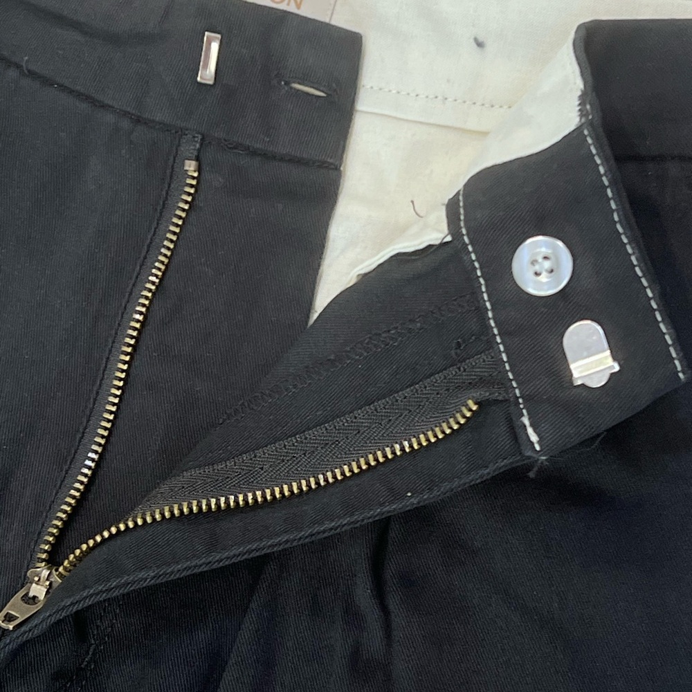 Brixton Black Victory Pants Trousers, women's size 26 Relaxed Fit High Rise NWOT - Picture 7 of 11